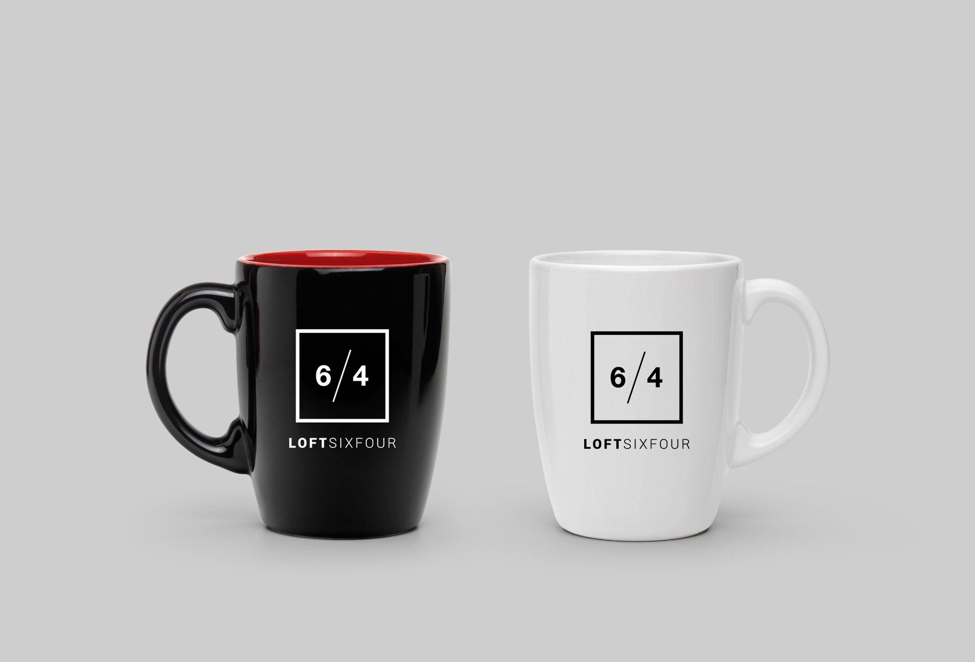 LOFT SIX FOUR Branding - mugs