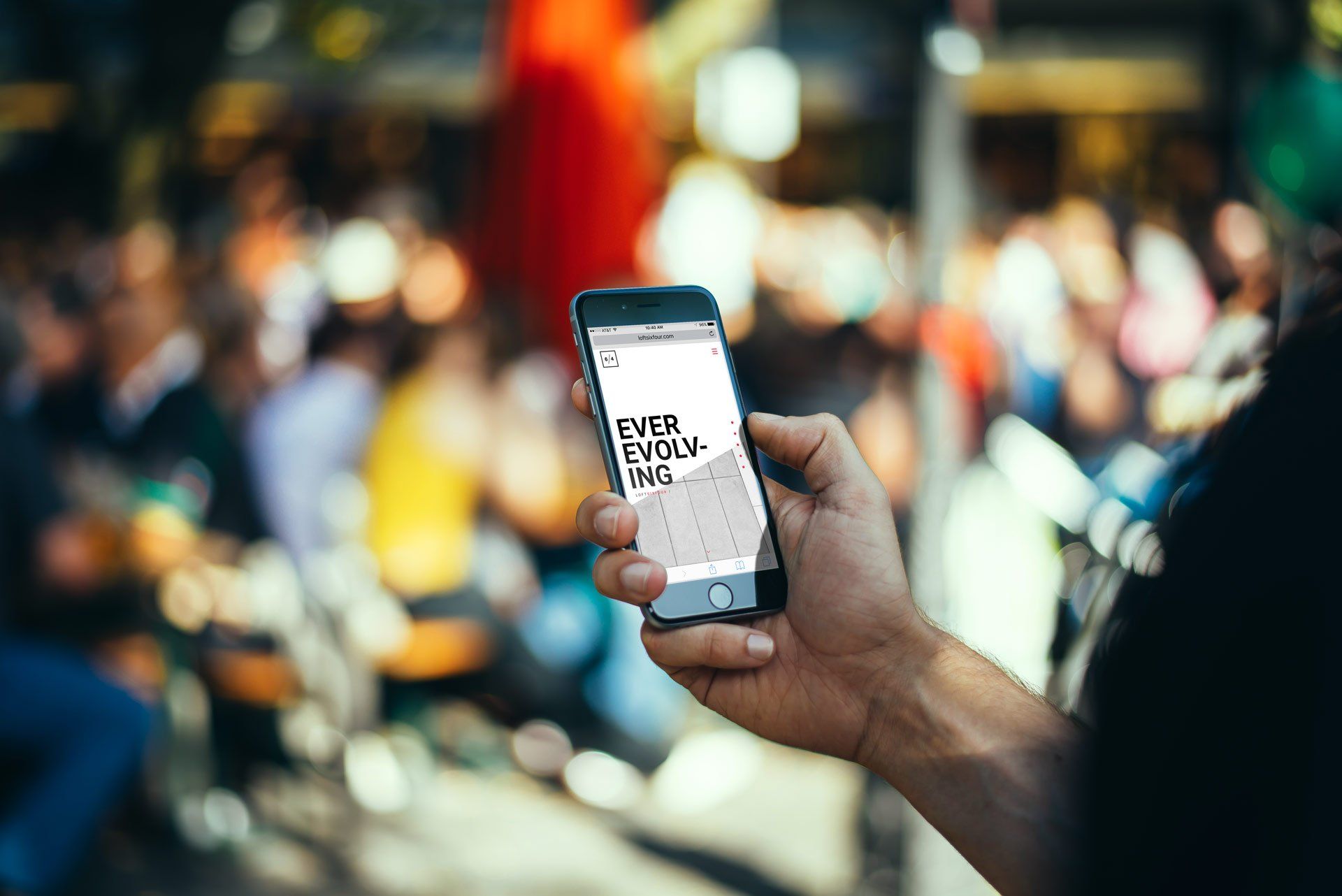 LOFT SIX FOUR Branding - mobile website