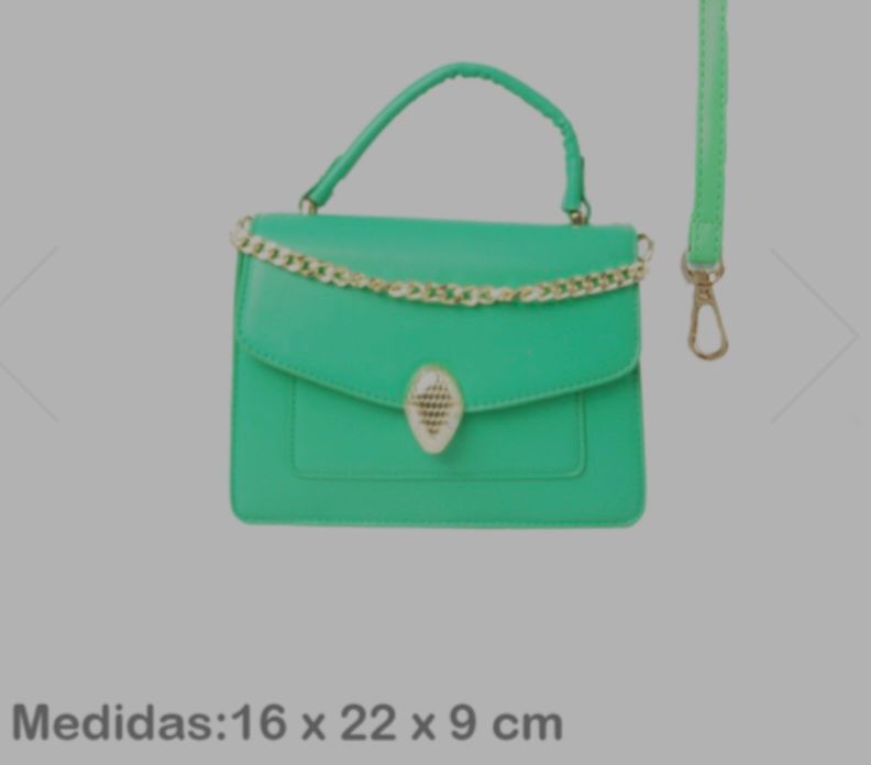 Cartera Verde Calu