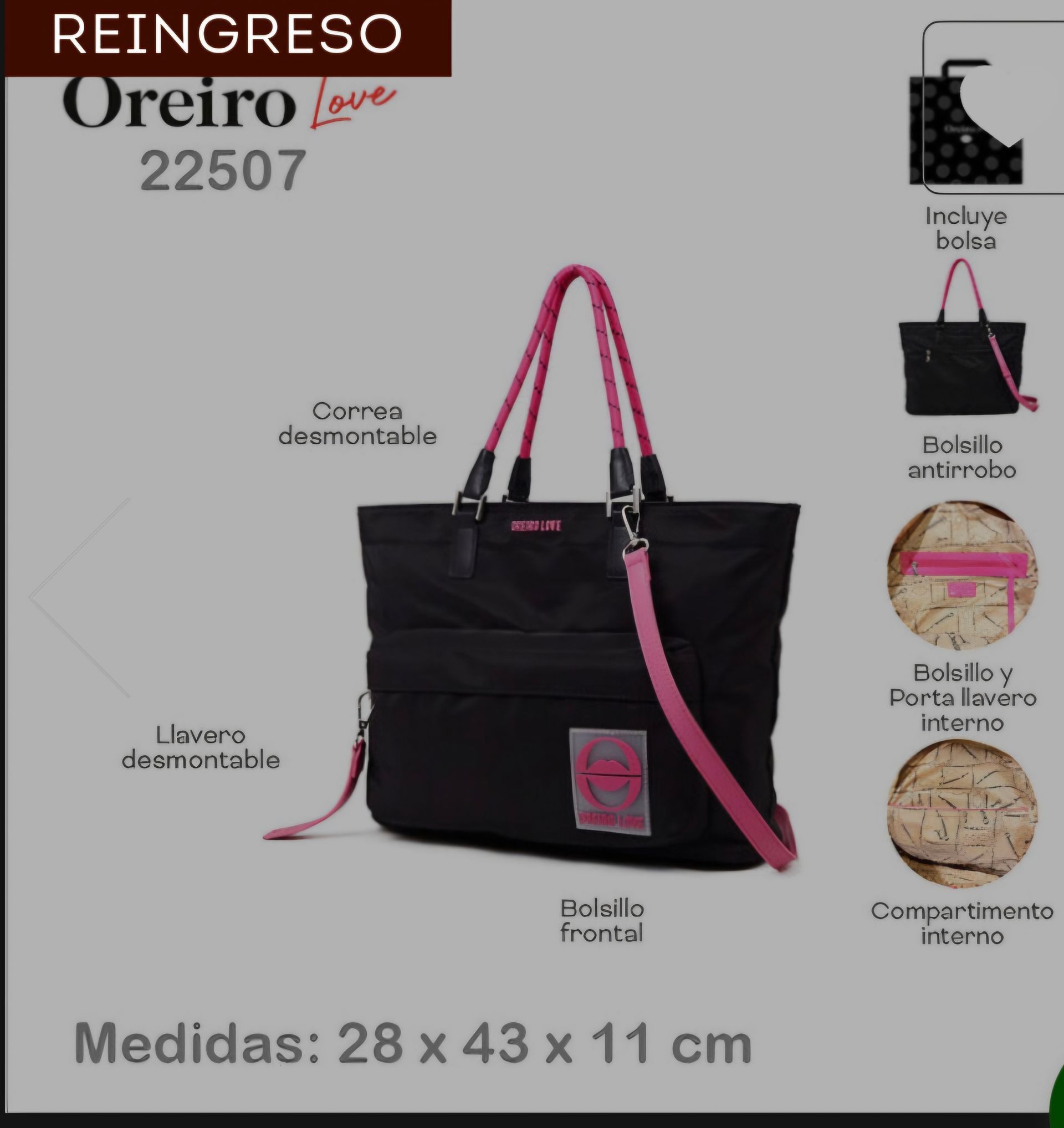 Bolso Oreiro