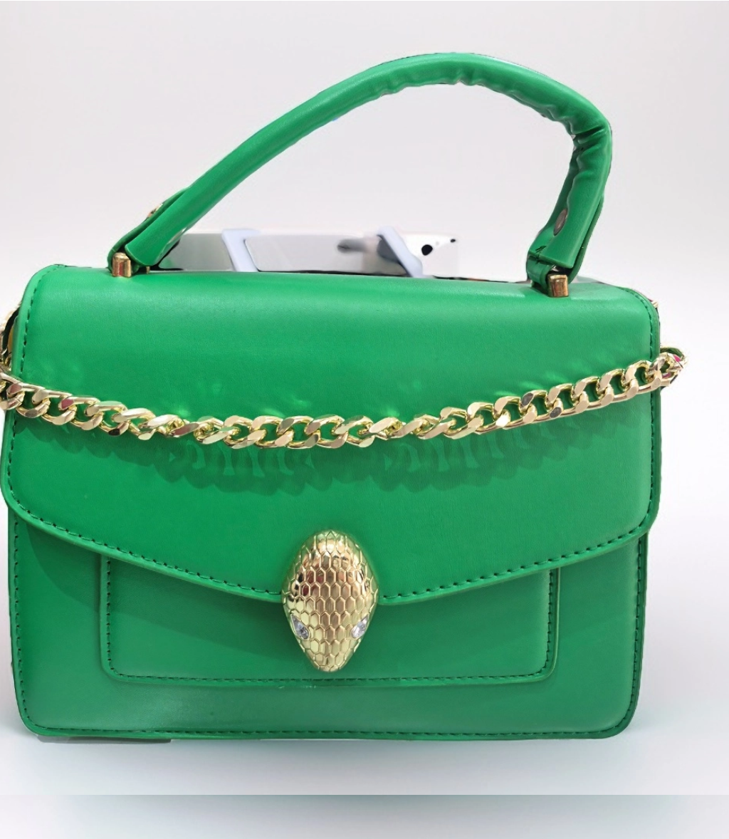 Cartera Verde Calu