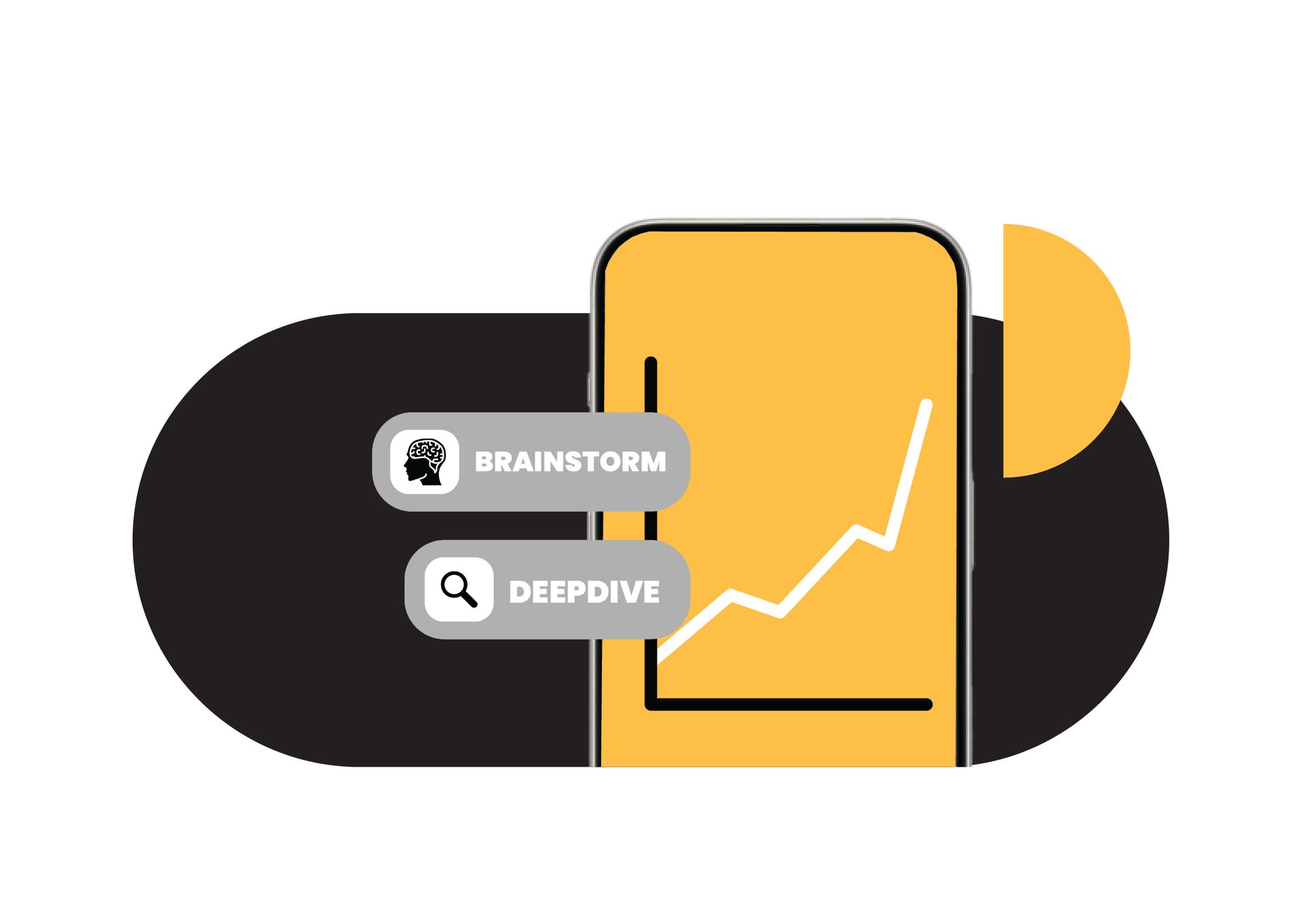 Ilustratie met grafiek