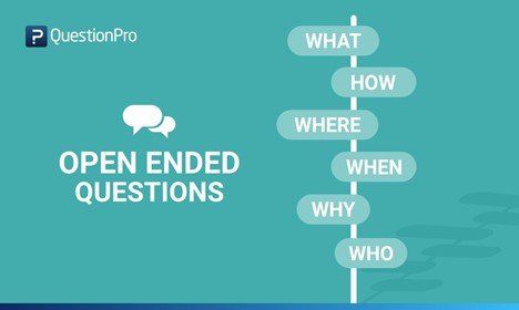 Ask open-ended questions