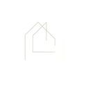 Minimalist logo: outlines of two houses in light gray. with my initials AI Anthony inirio Real Estate