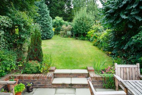 Terrace and Landscape Back Garden — Gresham, OR — Classic Irrigation
