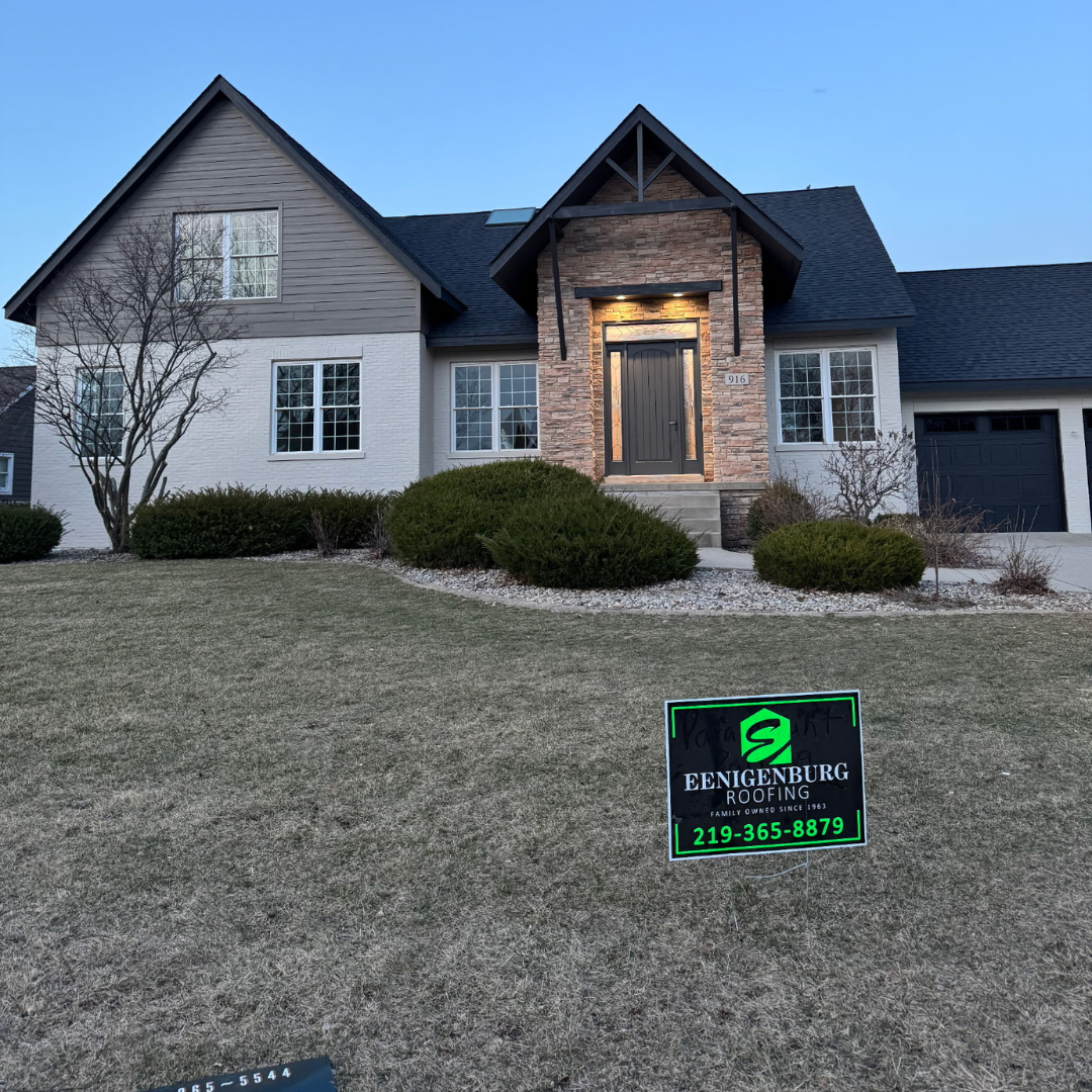 CertainTeed roof replacement in Crown Point, IN