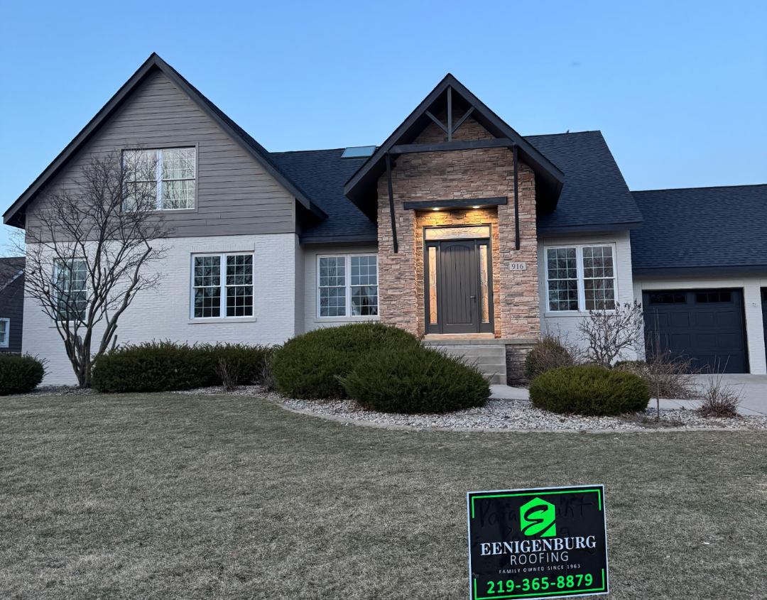Reroofing near Crown Point, IN