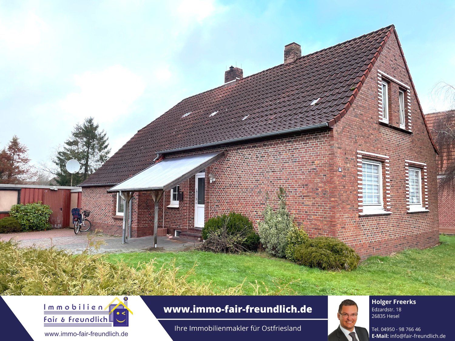 Einfamilienhaus in "Rhauderfehn" Immo Fair & Freundlich