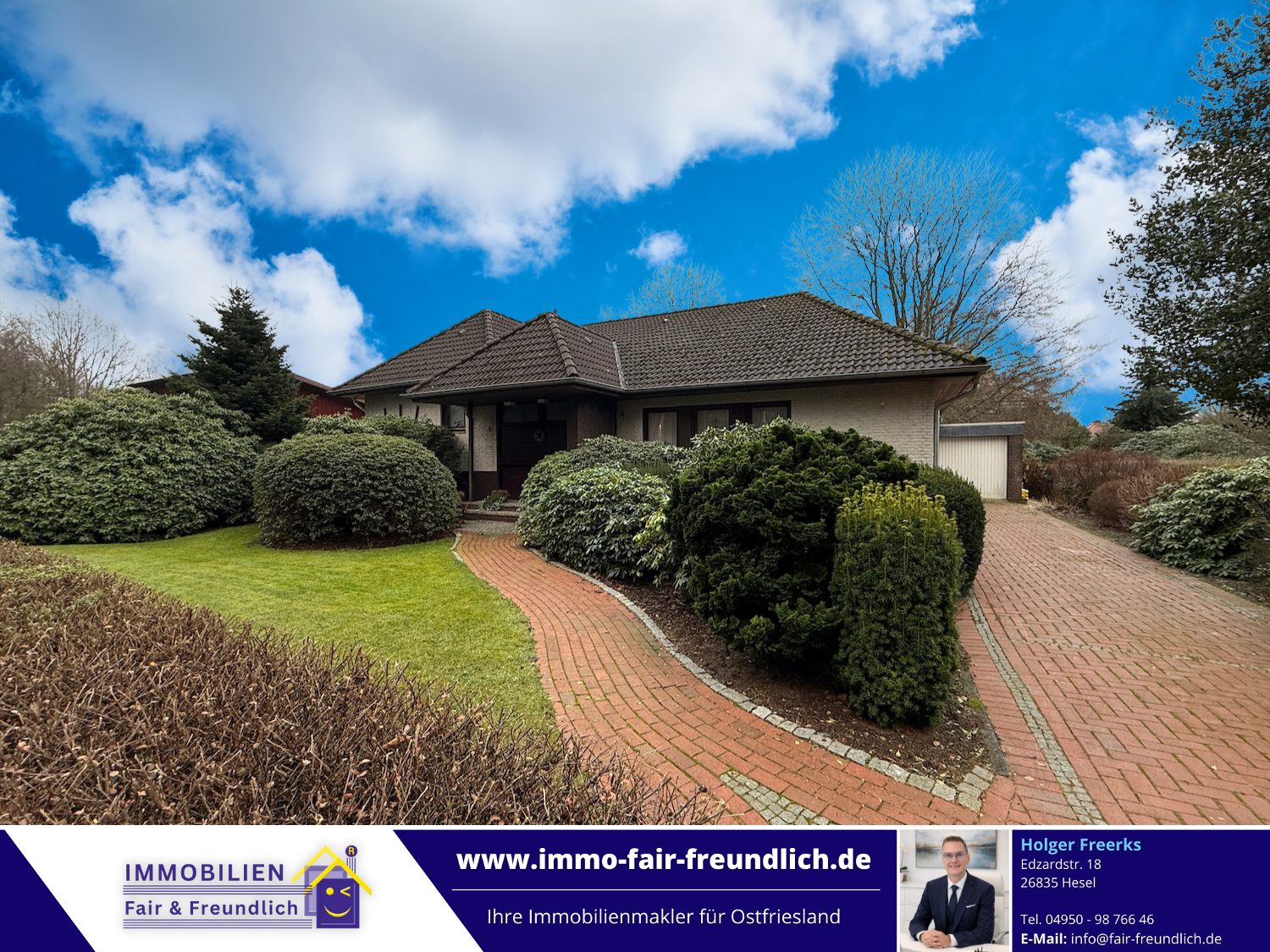 Bungalow in Rhauderfehn Klostermoor