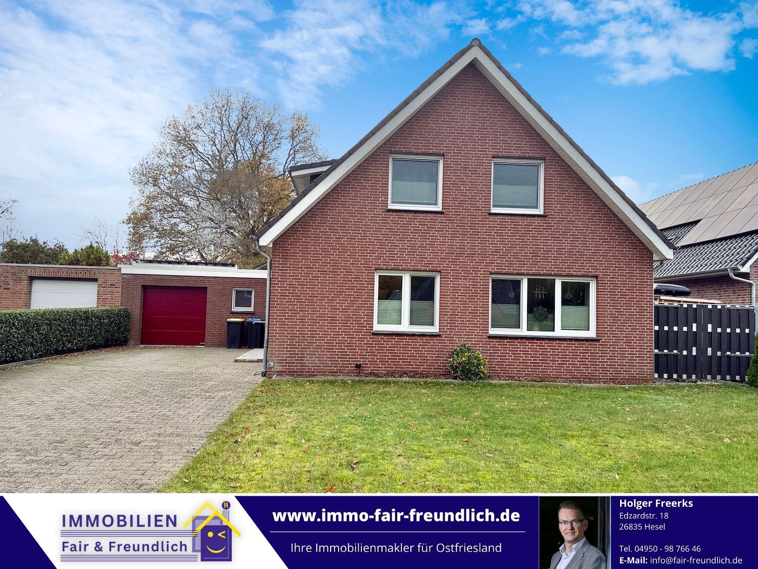 Modernisiertes Einfamilienhaus mit PV-Anlage, Wärmepumpe & modernem Komfort in Papenburg Obenende