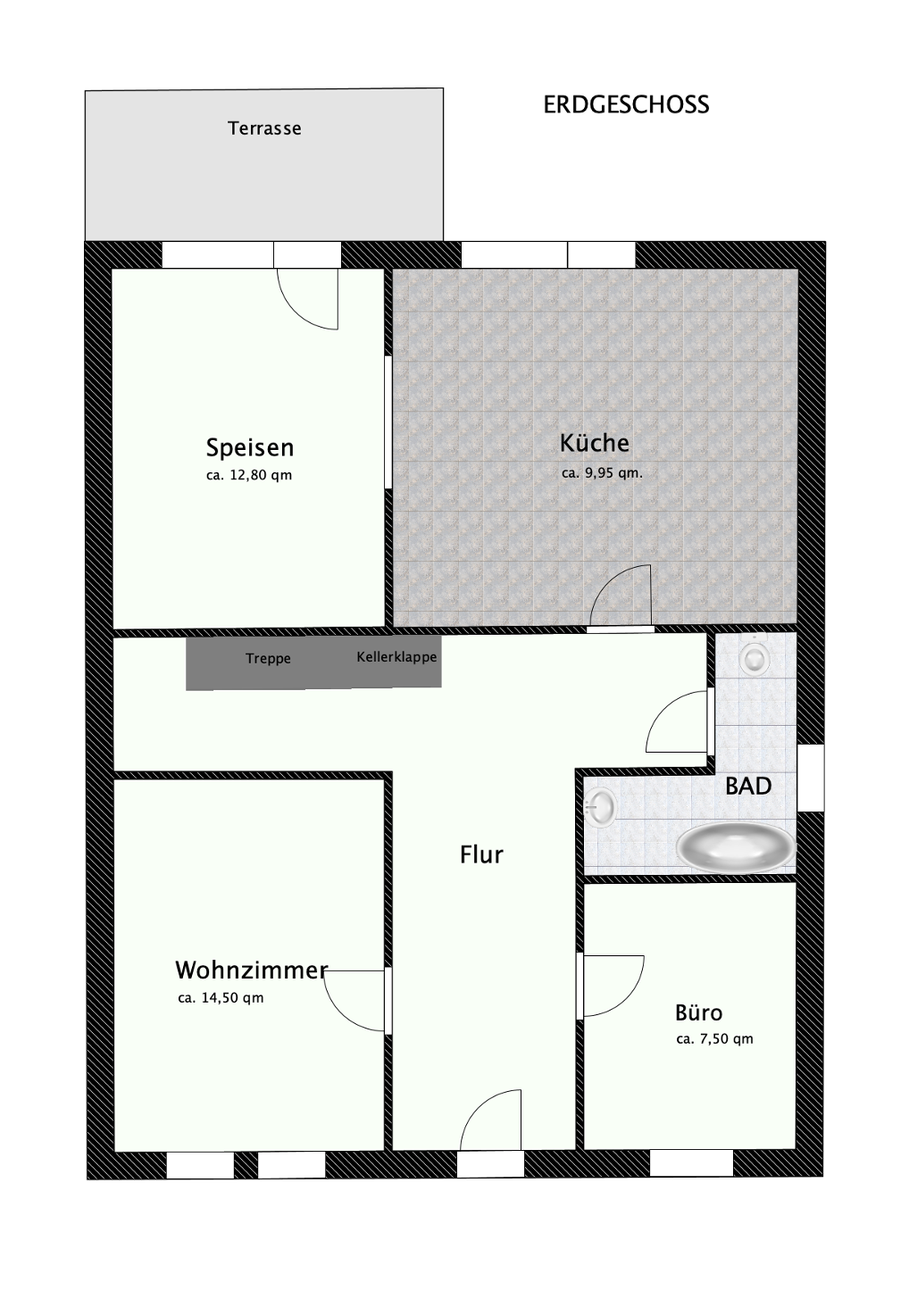 Grundriss Erdgeschoss