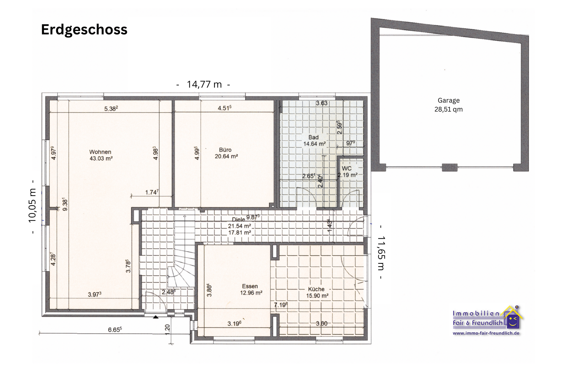 Grundriss Erdgeschoss