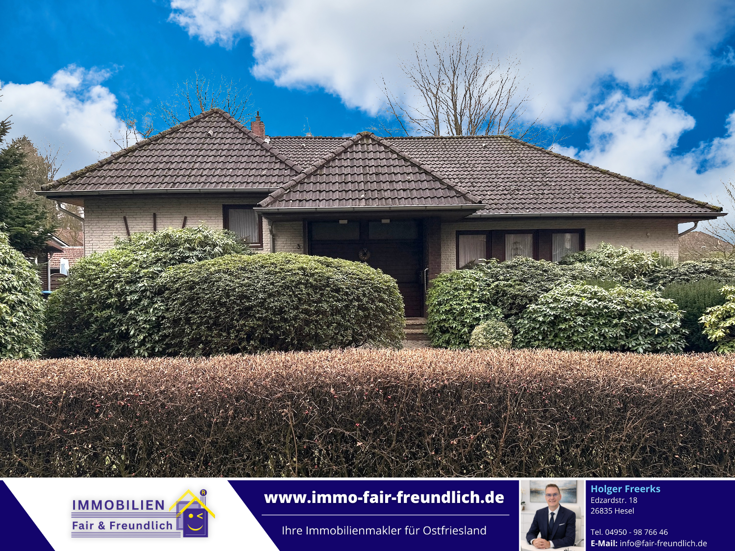 Bungalow in Rhauderfehn Klostermoor