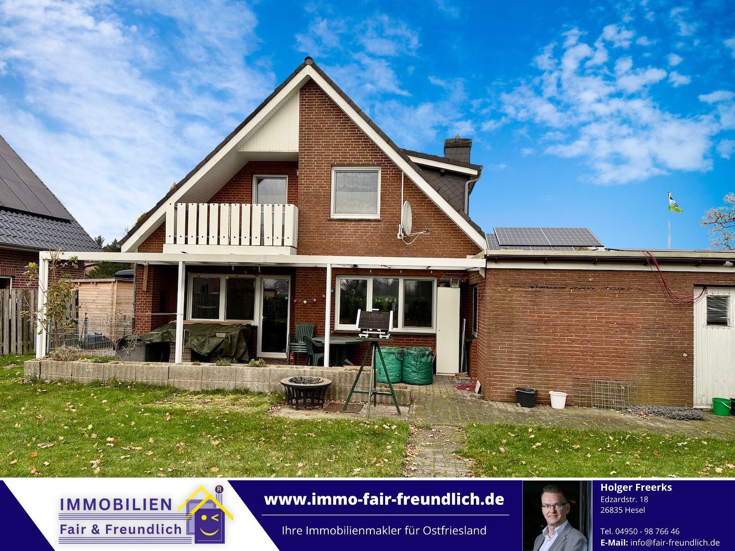 Modernisiertes Einfamilienhaus mit PV-Anlage, Wärmepumpe & modernem Komfort in Papenburg Obenende