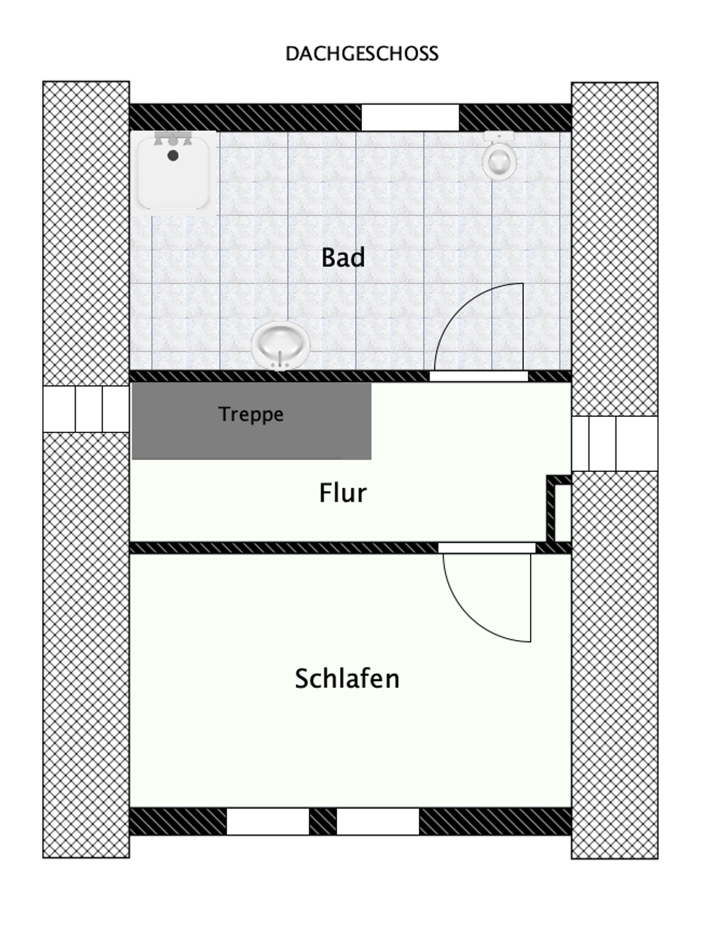 Grundriss Dachgeschoss