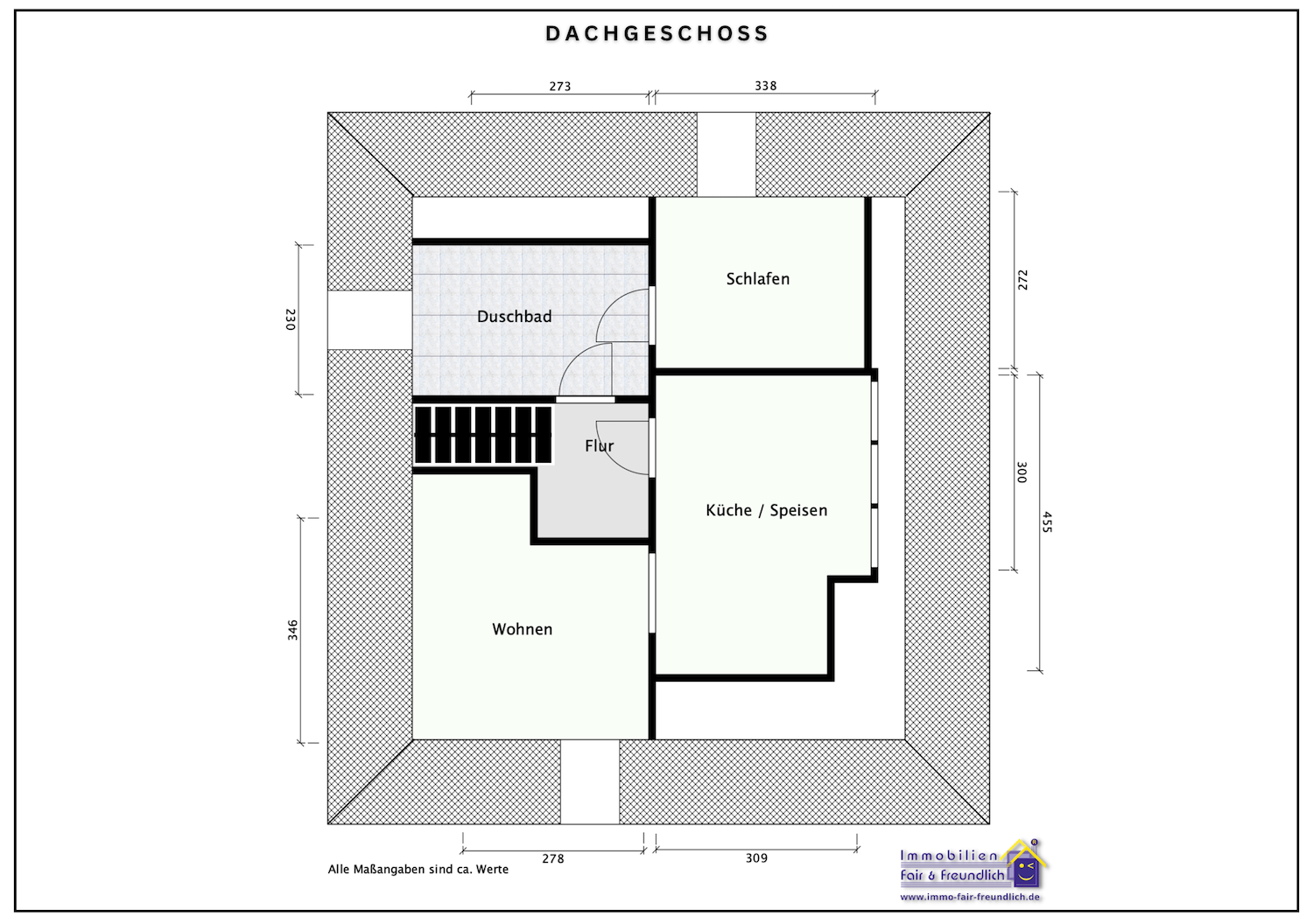 Grundriss Dachgeschoss
