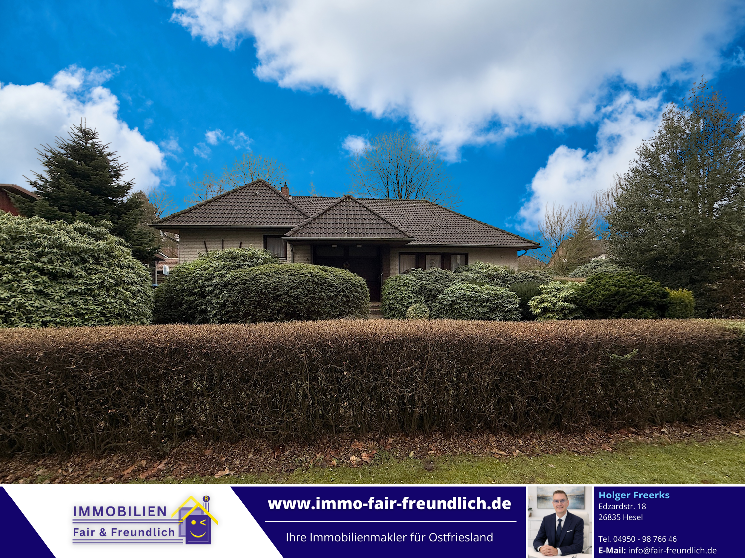 Bungalow in Rhauderfehn Klostermoor