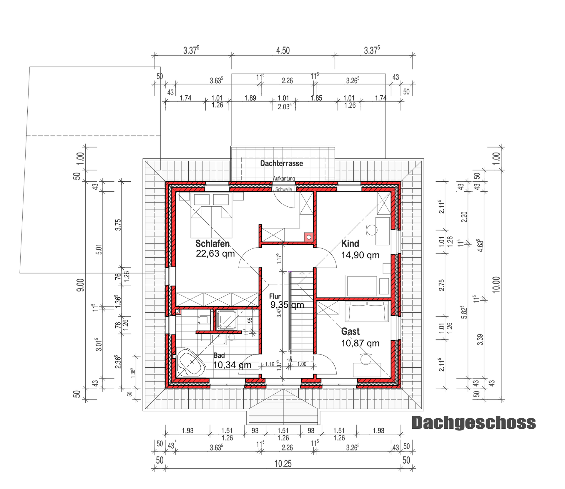 Villa Einfamilienhaus in Hesel