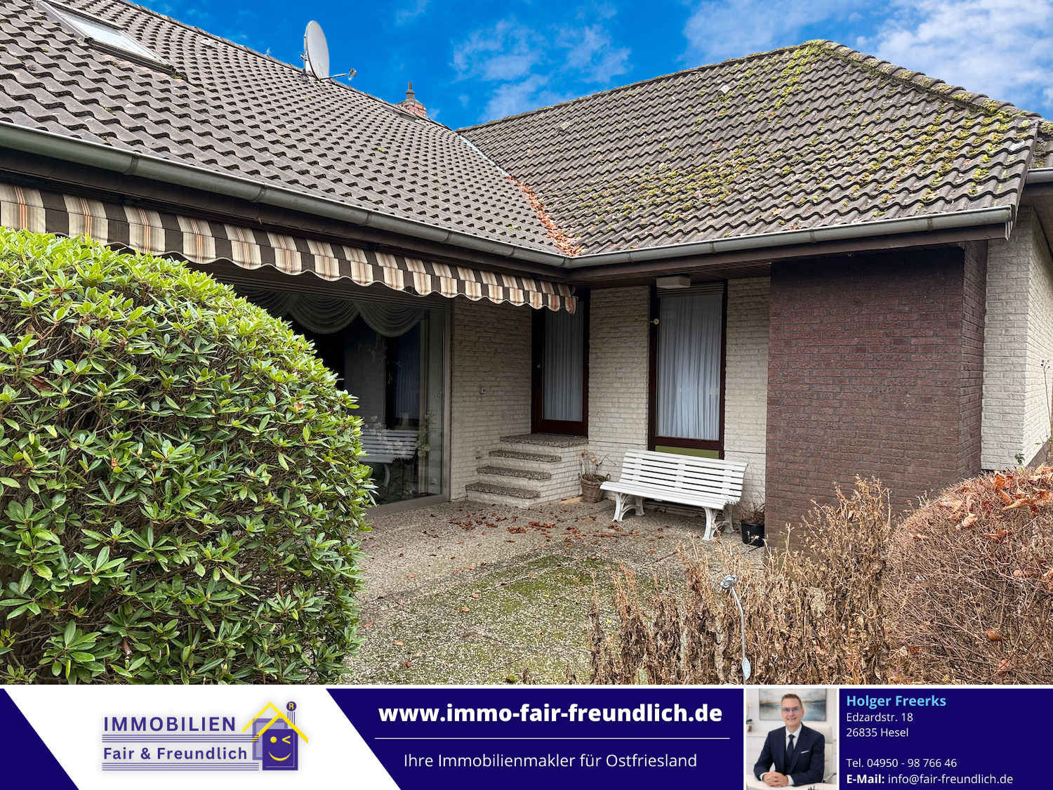 Bungalow in Rhauderfehn Klostermoor