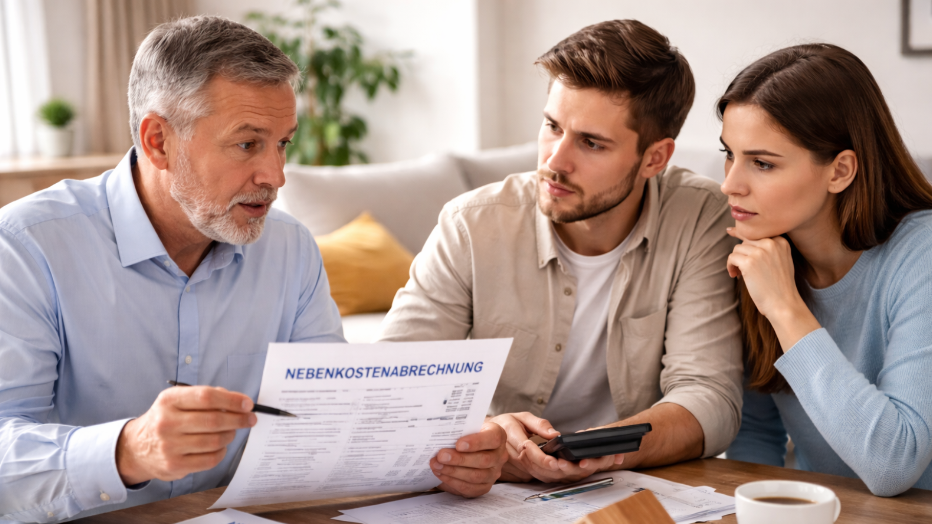 Nebenkostenabrechnung und Betriebskostenabrechnung Miete