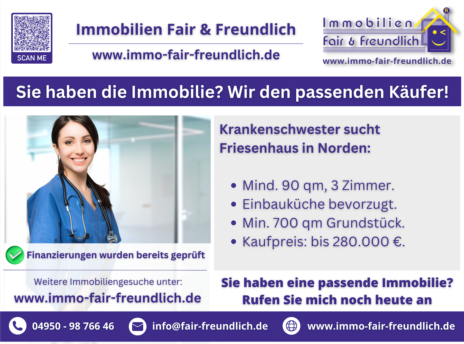 Haus und Immobilie gesucht in Ostfriesland Immobiliengesuch