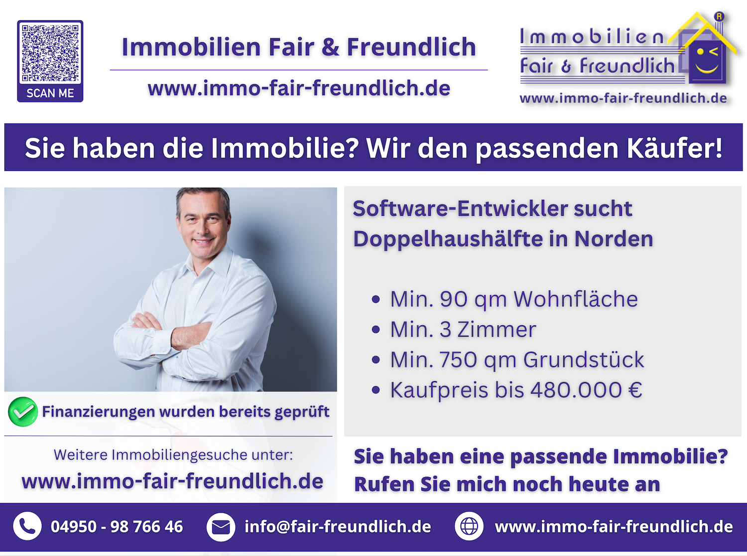 Haus und Immobilie gesucht in Ostfriesland Immobiliengesuch