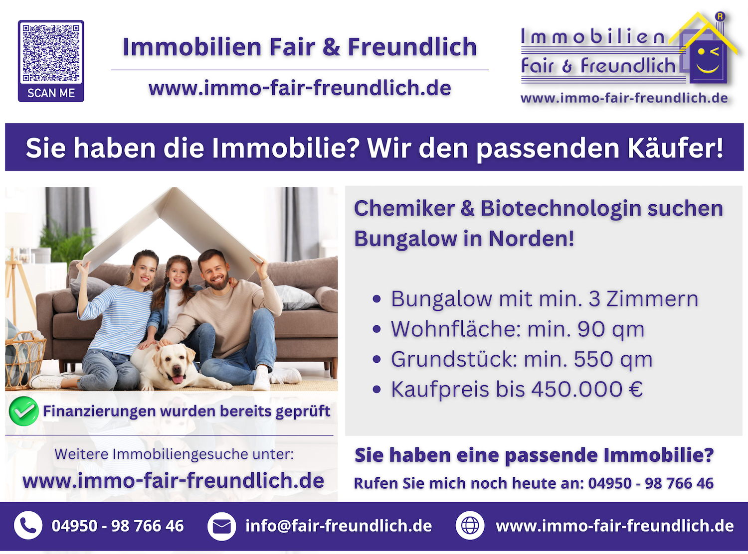 Haus und Immobilie gesucht in Ostfriesland Immobiliengesuch