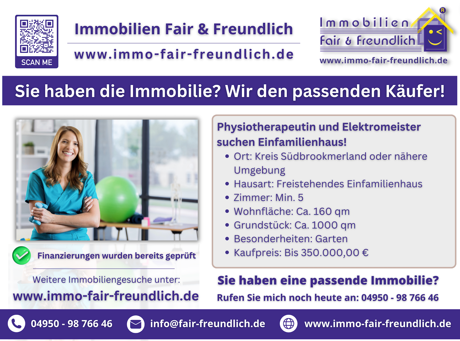 Haus und Immobilie gesucht in Ostfriesland Immobiliengesuch