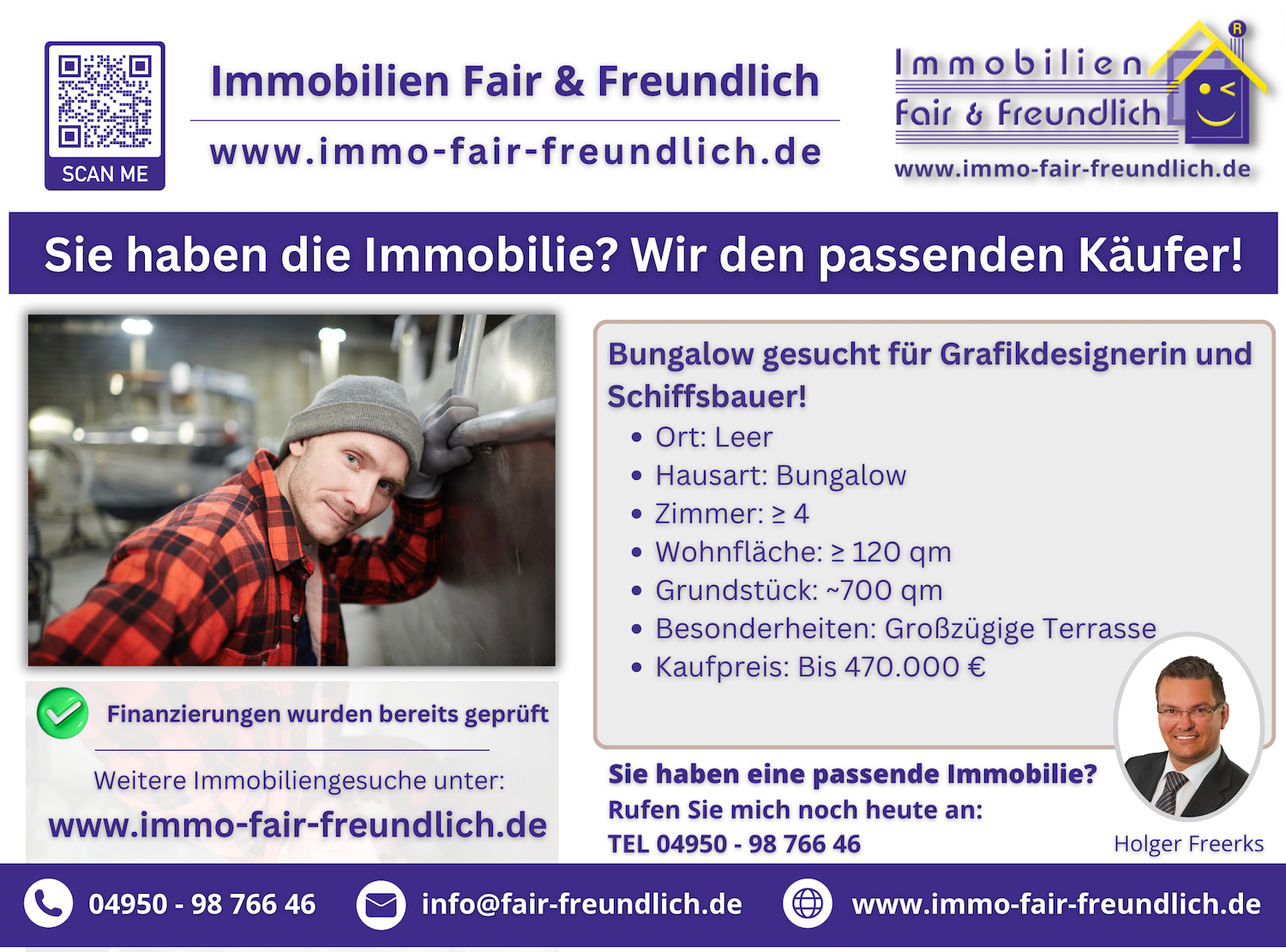Haus und Immobilie gesucht in Ostfriesland Immobiliengesuch
