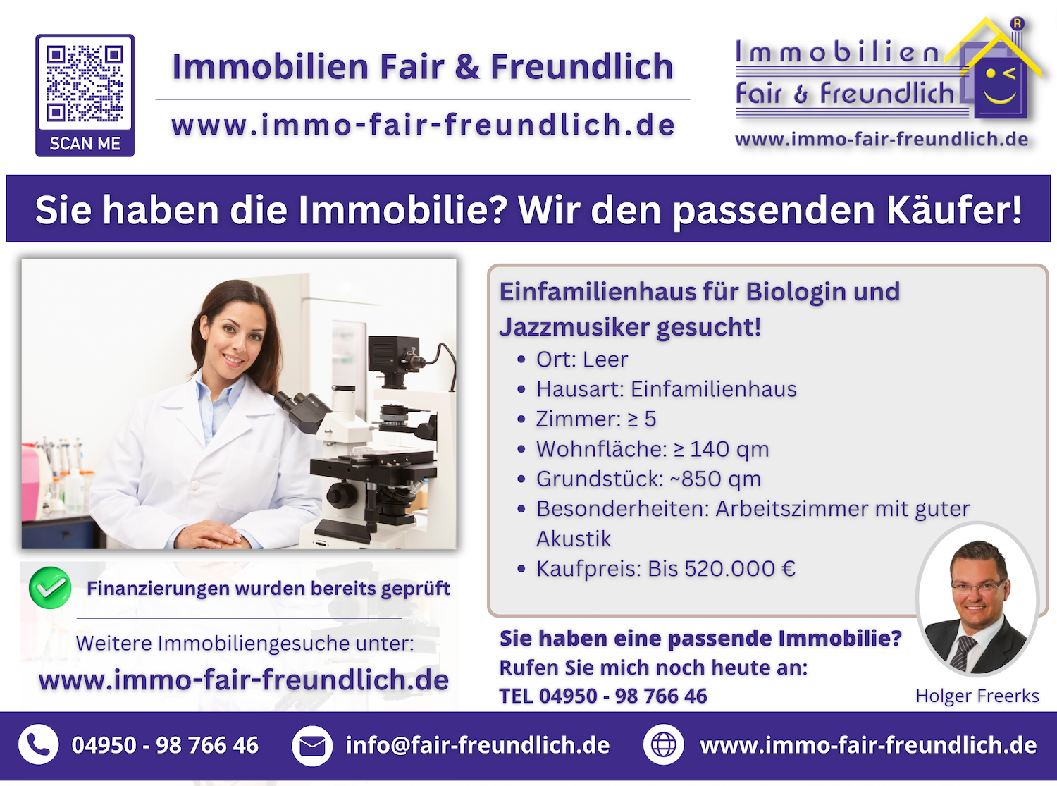 Haus und Immobilie gesucht in Ostfriesland Immobiliengesuch