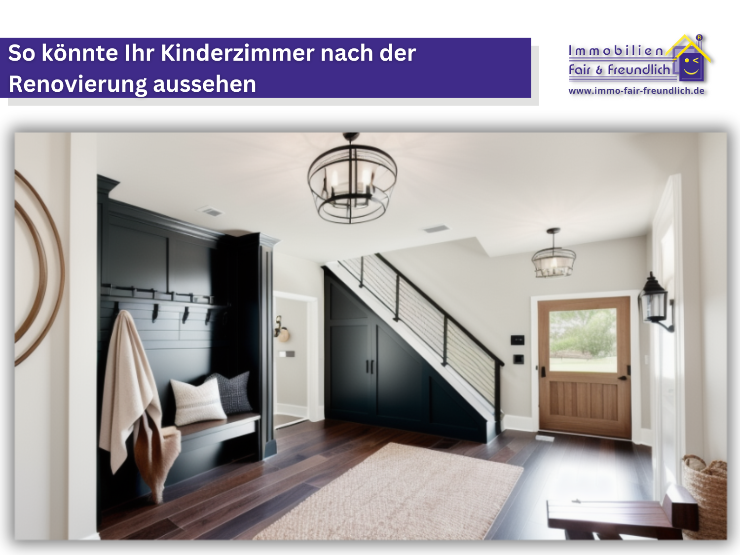 Immobilie in Rhauderfehn digitales Home Staging