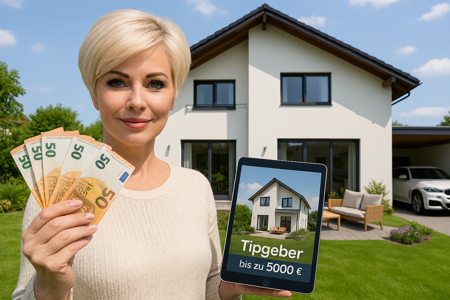 Jetzt baren Geld verdienen Immobilien Tippgeber Provision