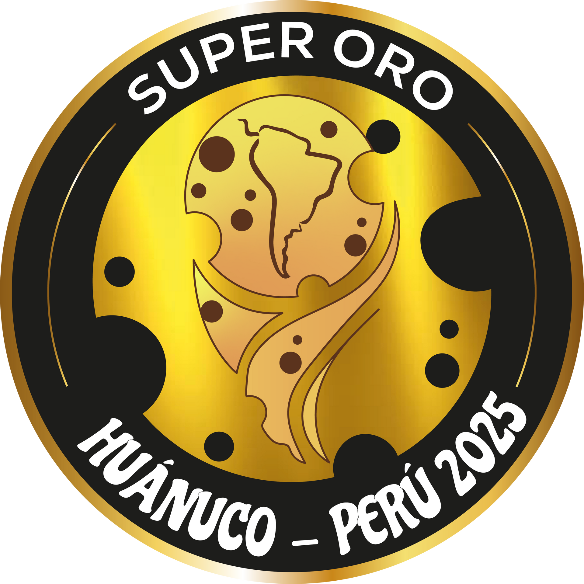 Um logotipo para o prêmio mundial de queijo na Noruega