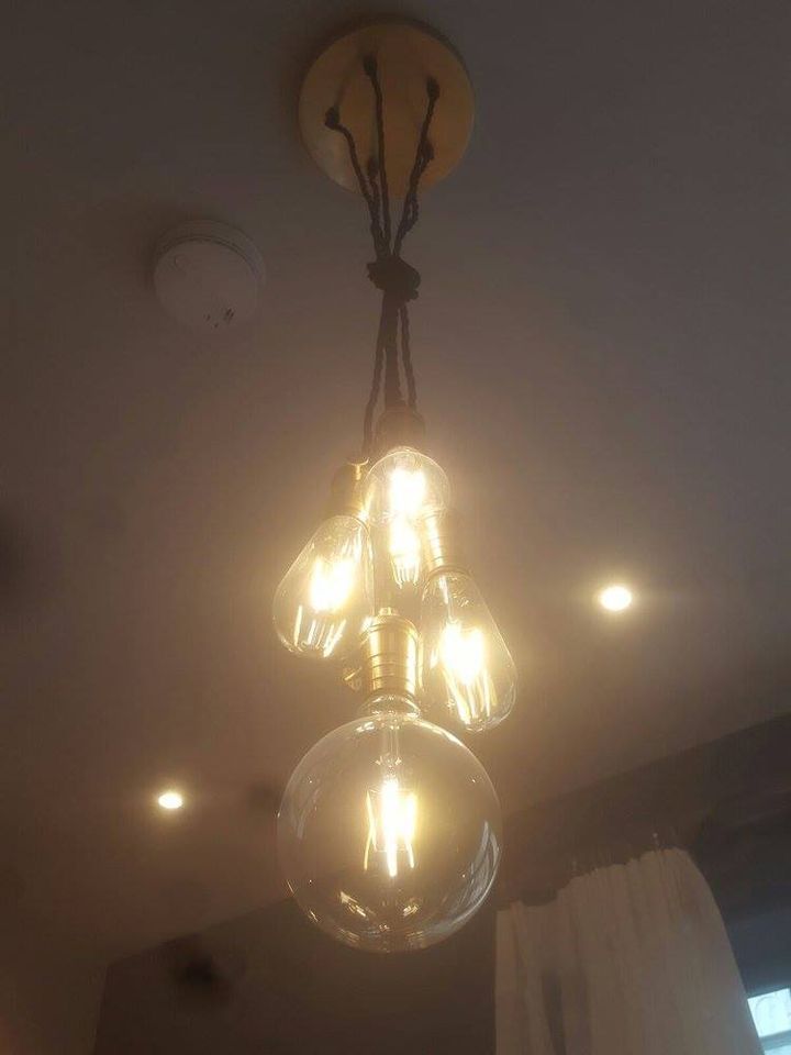 three filament bulbs