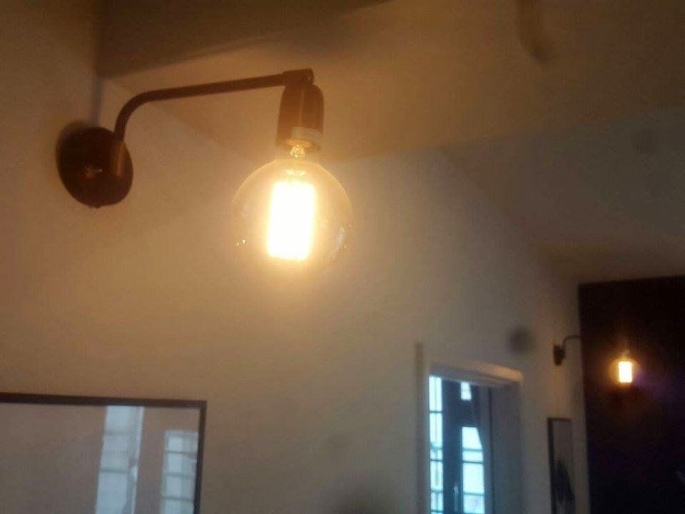 yellow light in bulb