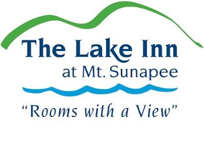 A logo for Lake Inn at Mt Sunapee