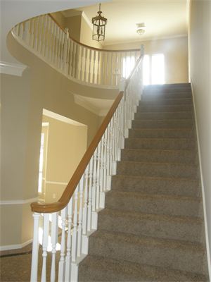Staircase leading upstairs