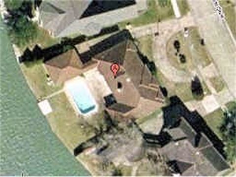 Arial photo of houses