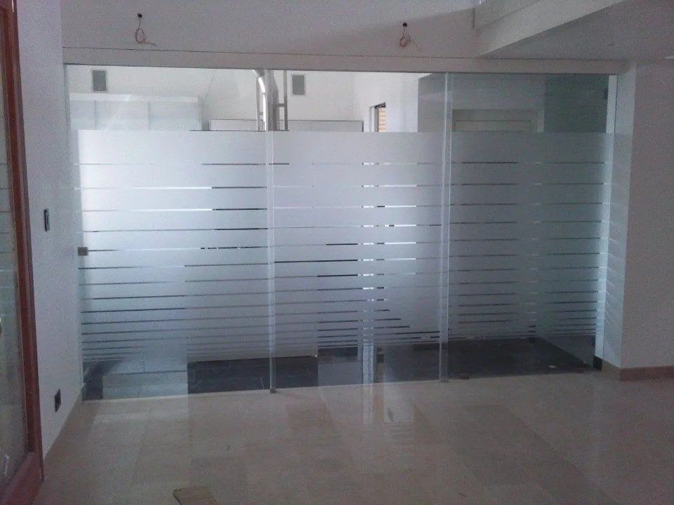 Porta scorrevole chiusa per cucina