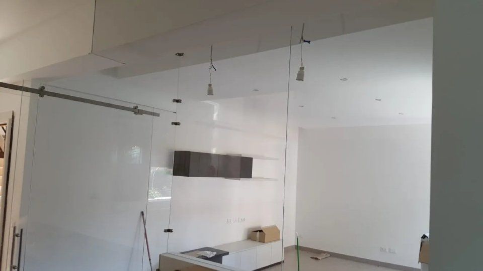 Parete divisoria in vetro