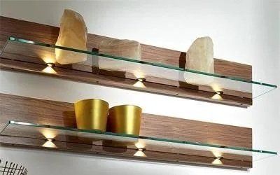 Mensole in vetro