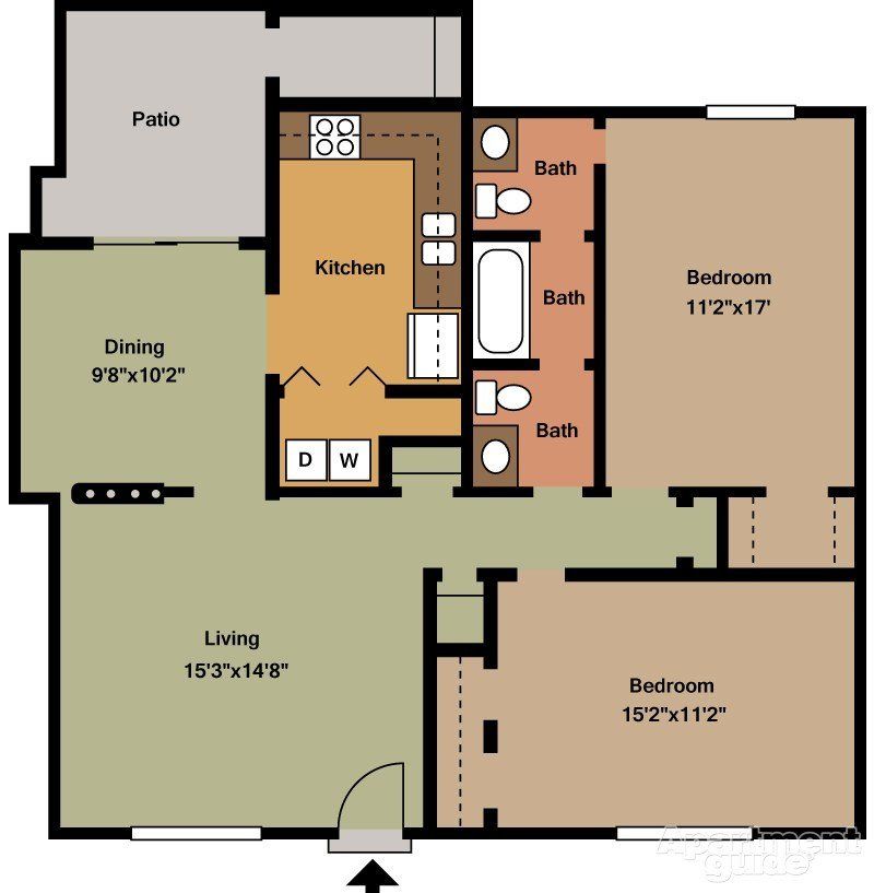 Catalonia Floor Plan Flat