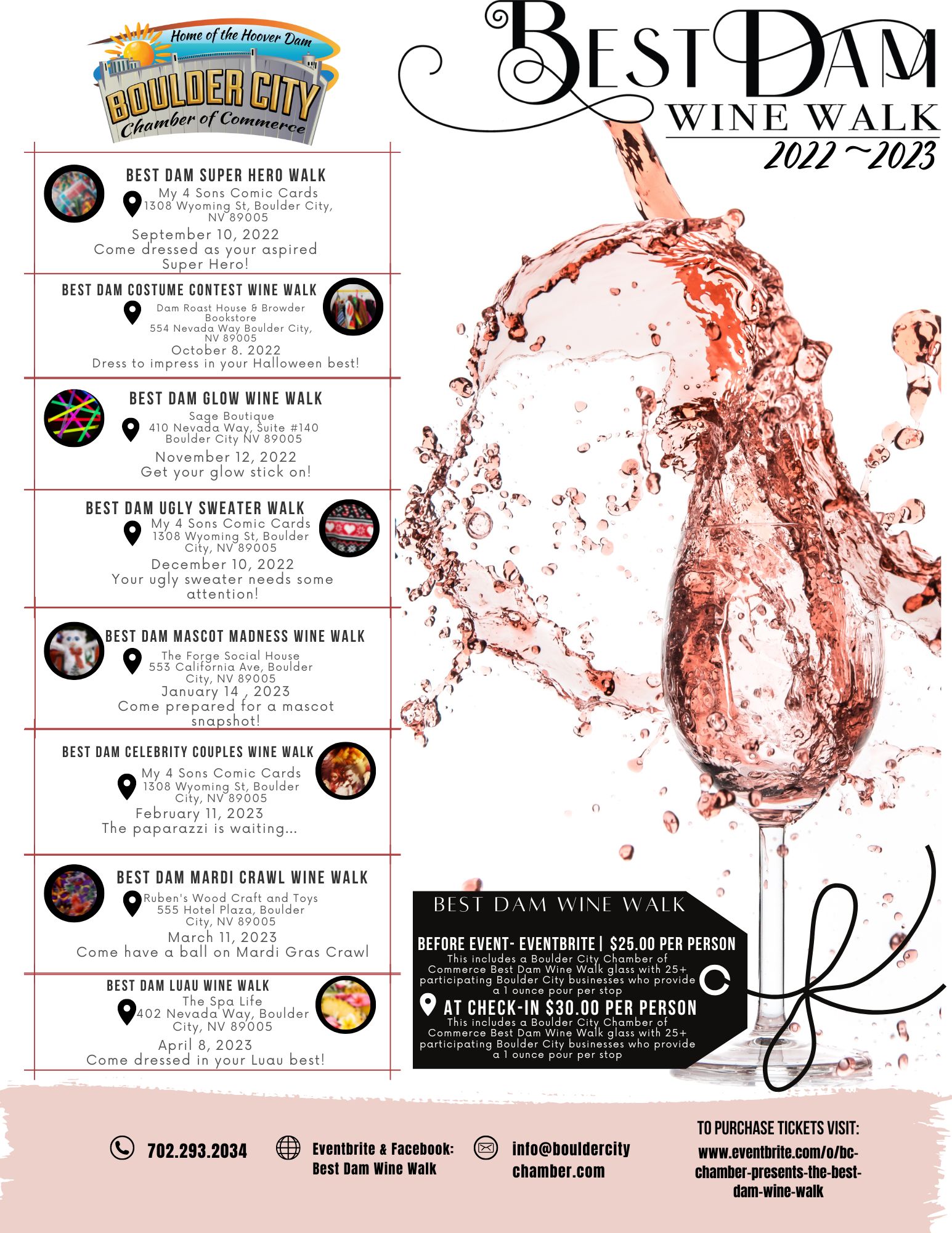 2022 Best Dam Wine Walk