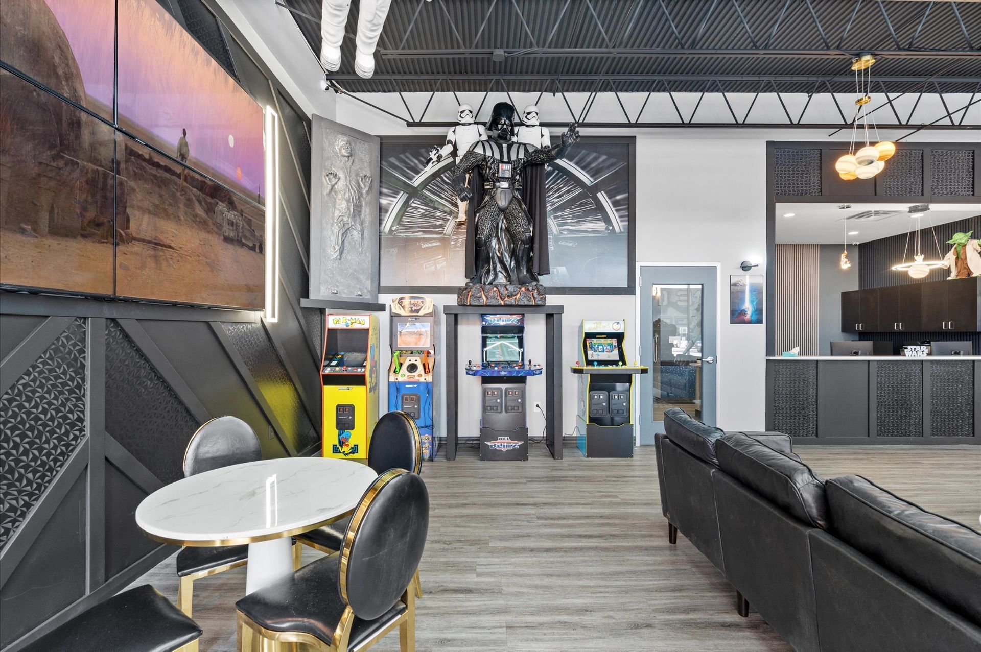 Dental-Space-Houston-lobby-arcade-darth-vadar