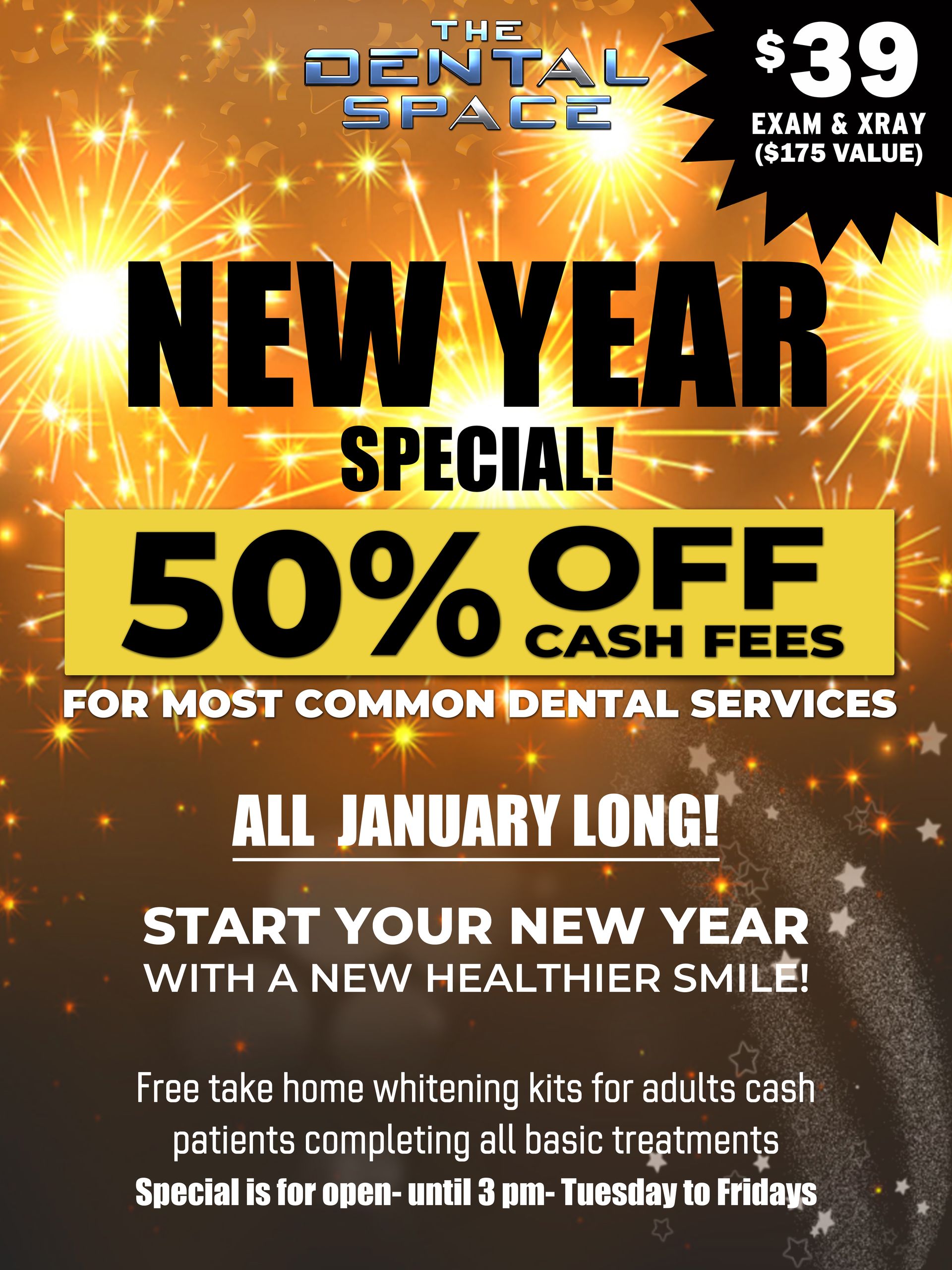 Dental Space New Year Promotion