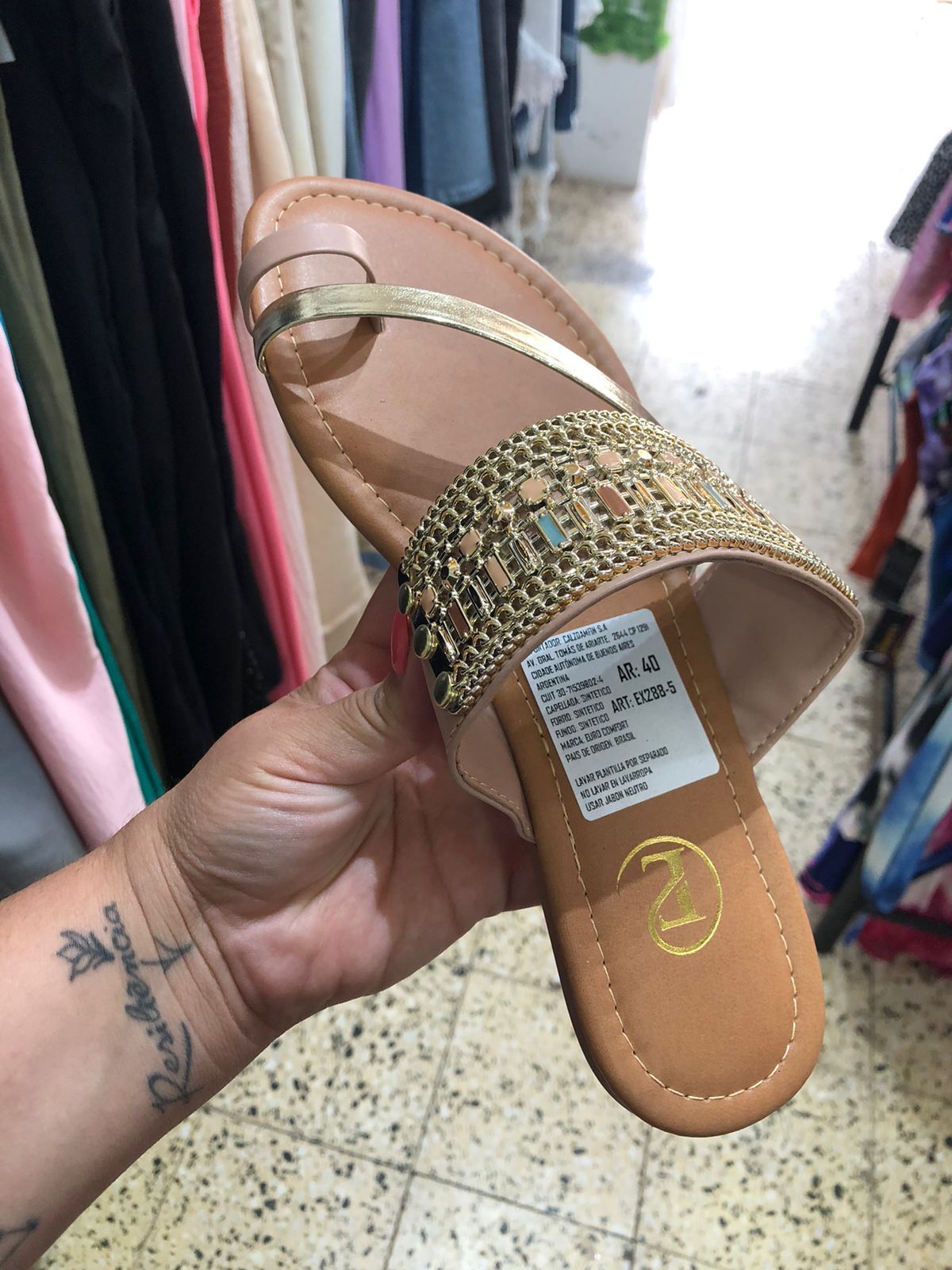 Sandalias cristal