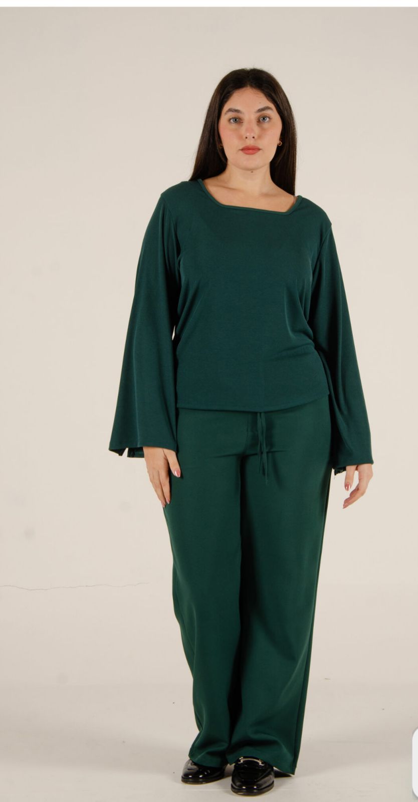 blusa escote cuadrado