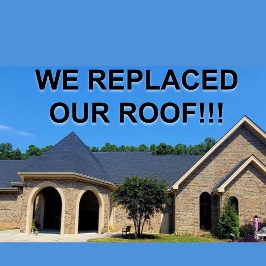 WE REPLACED OUR ROOF!!
