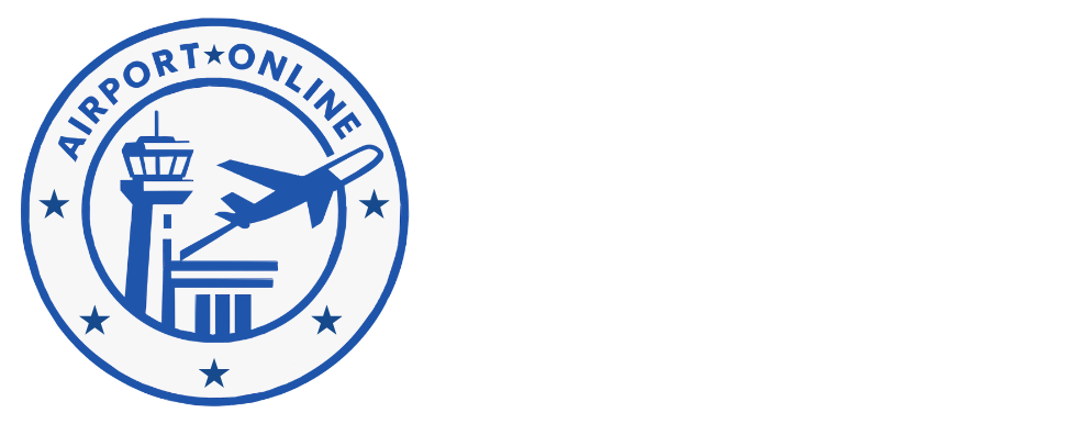 Logo: a blue and white circle with text that links ot the homepage