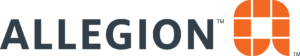 The Allegion company logo, consisting of the word 